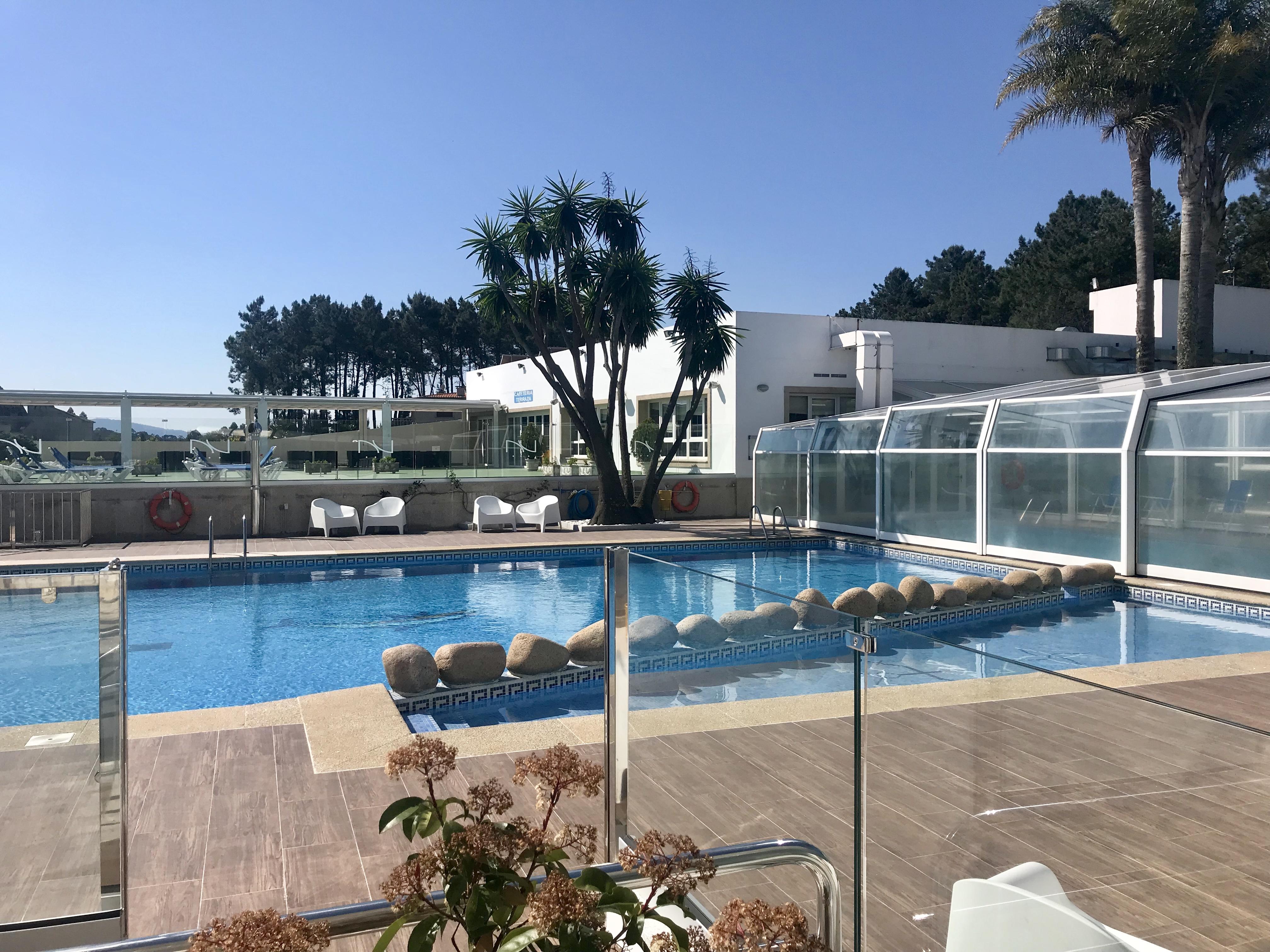 Hotel Nuevo Vichona Sanxenxo Bagian luar foto