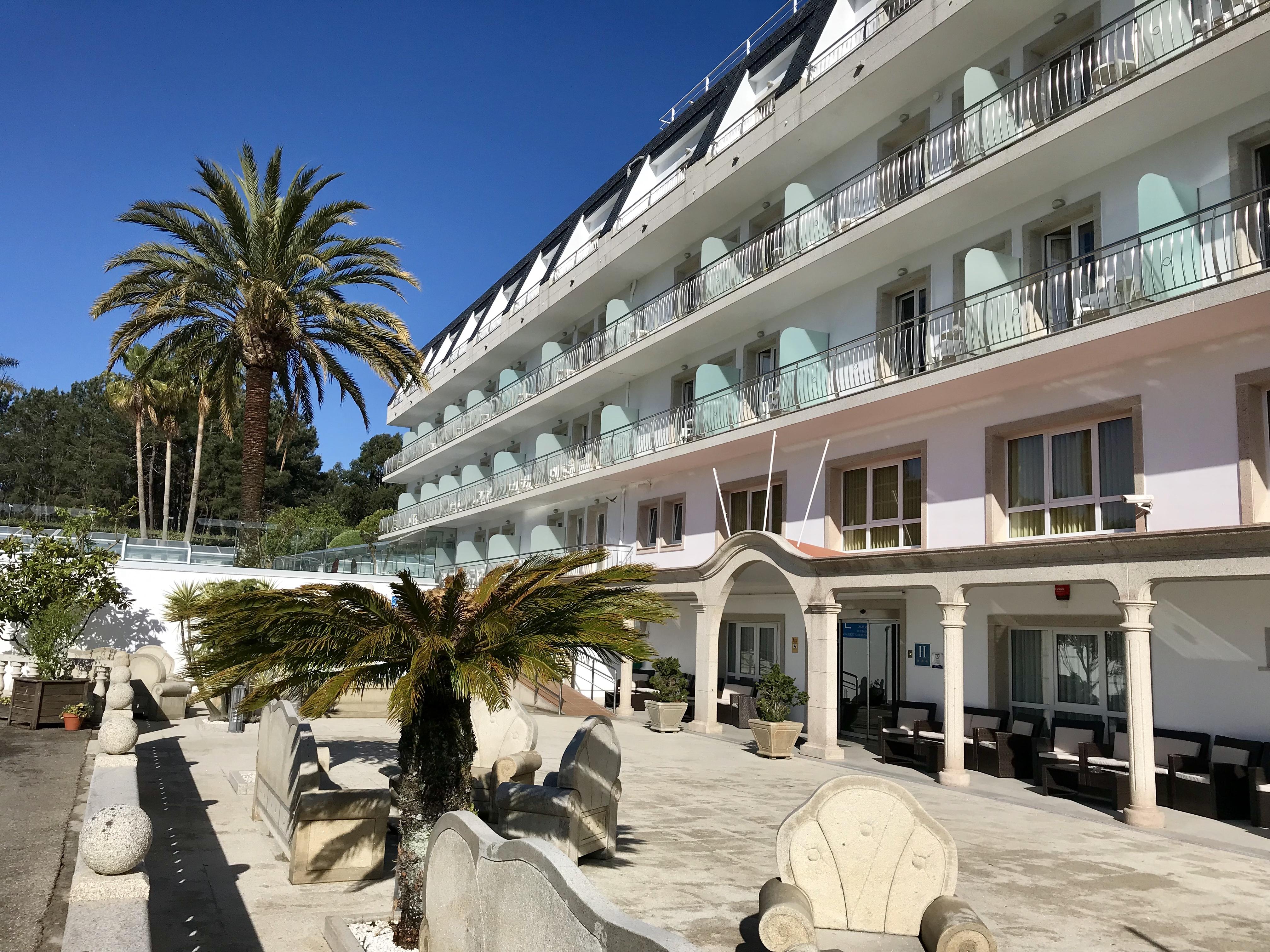 Hotel Nuevo Vichona Sanxenxo Bagian luar foto